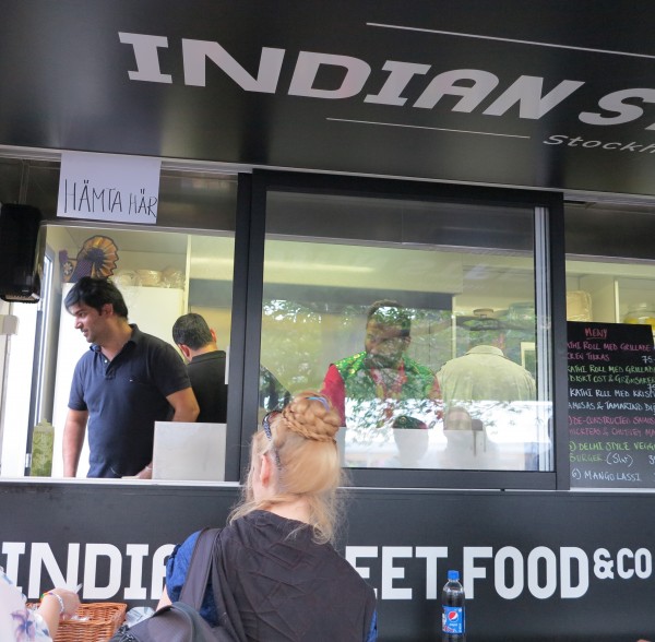 Smaka på Stockholm Indian foodtruck